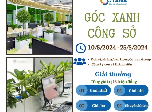 Cuộc thi góc xanh công sở